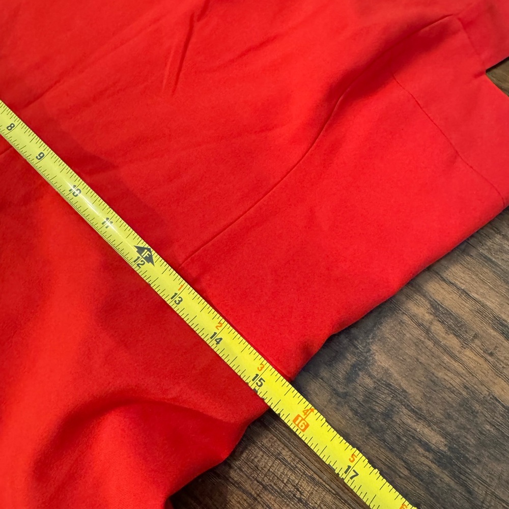 BCBGMAXAZRIA Bustier Jumpsuit in Scarlet Women's Size Medium - Picture 8 of 9
